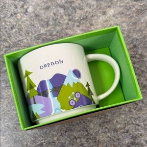 Starbucks Oregon You Are Here Collection with Scenic Design 14 oz 414 ml